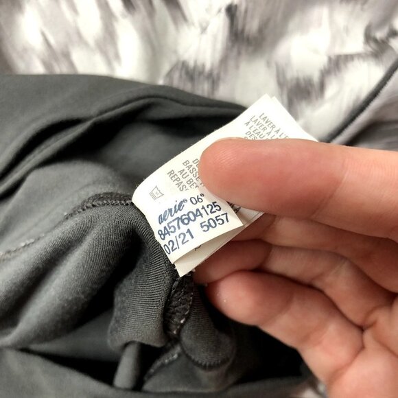 Offline by Aerie Athletic Gray and White Patterned Tennis Skort Size Small - Picture 8 of 10